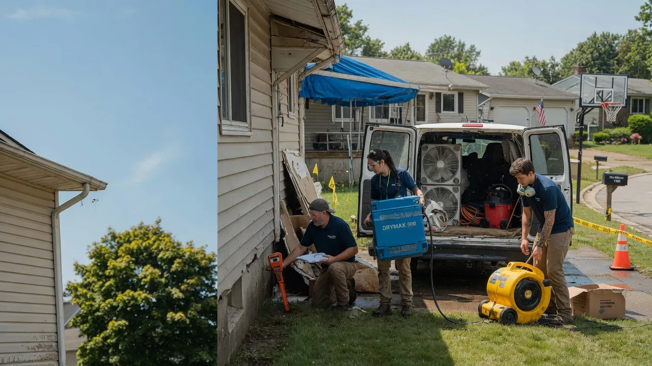 Ceiling Leak Cleanup in Sheffield, PA near me
